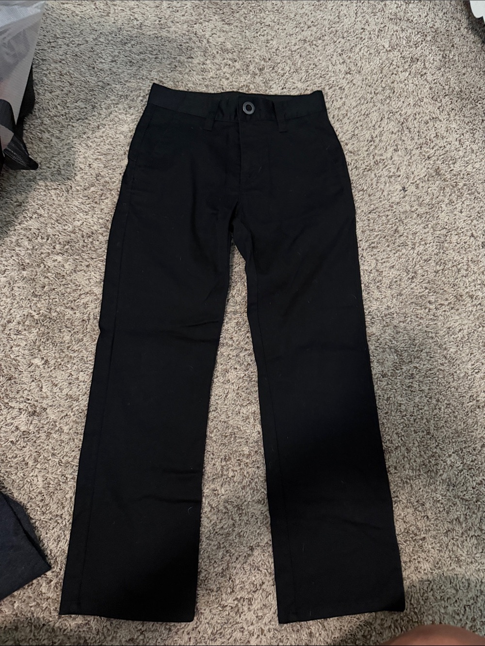 Volcom Kids Black Straight-Leg Pants